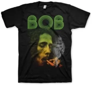 Bob Marley Maglietta Smoking Da Erb Unisex Black M