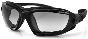 Bobster Renegade Convertibles Gloss Black/Clear Photochromic Occhiali moto
