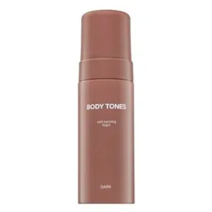Body Tones Self-Tanning Foam - Dark mousse autoabbronzante per l' unificazione della pelle e illuminazione 160 ml