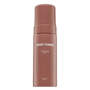 Body Tones Self-Tanning Foam - Light mousse autoabbronzante per l' unificazione della pelle e illuminazione 160 ml