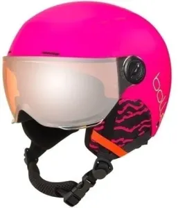 Bollé Quiz Visor Junior Ski Helmet Matte Hot Pink S (52-55 cm) Casco da sci