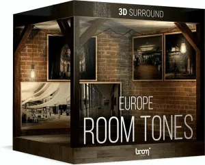BOOM Library Room Tones Europe 3D Surround (Prodotto digitale)
