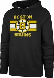 Boston Bruins NHL Burnside Pullover Hoodie Jet Black L Felpa da hockey