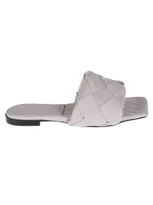 BOTTEGA VENETA - Sandalo Flat Lido In Pelle