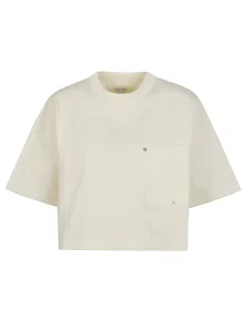 BOTTEGA VENETA - T-shirt Cropped In Cotone #3095053