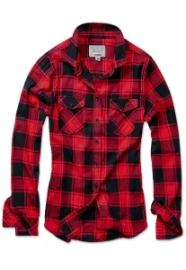 Amy Flanell Girls Shirt red/black