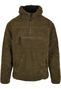 Teddyfleece Worker Pullover Jacket Olive