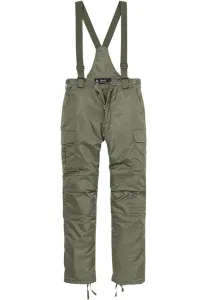 Olive Thermal Dungarees #2916882