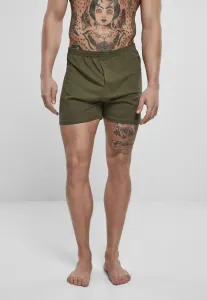 Olive boxer shorts