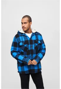 Hooded lumberjack black/blue