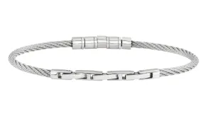 BREIL Elegante bracciale in acciaio da uomo Loop TJ3436