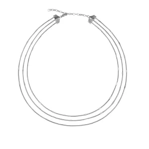 BREIL Elegante collana in acciaio Sinuous TJ3094