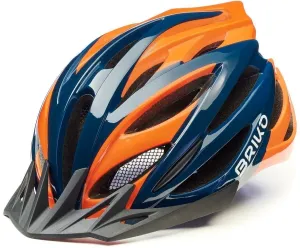 Briko Morgan Shiny Blue/Orange M Casco da ciclismo