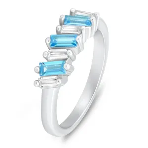 Brilio Silver Affascinante anello in argento con zirconi RI101W 54 mm