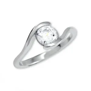 Brilio Silver Anello di fidanzamento in argento 426 001 00422 04 58 mm