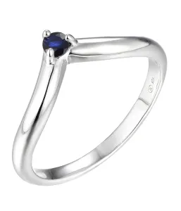 Brilio Silver Splendido anello in argento con zaffiro Precious Stone SR09001B 56 mm