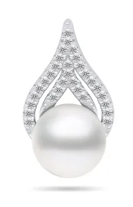 Brilio Silver Elegante pendente di perle in argento PT93W
