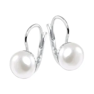 Brilio Silver Eleganti orecchini in argento con perla sintetica 438 001 01235 0400000