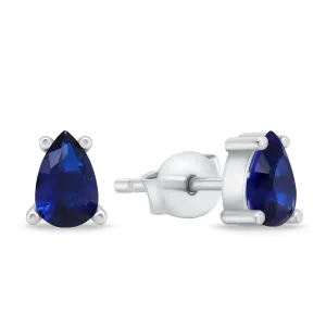 Brilio Silver Orecchini eleganti in argento con zirconi blu EA860WB