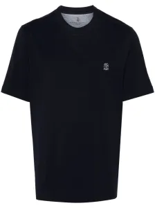 BRUNELLO CUCINELLI - T-shirt In Cotone Con Logo #3032021