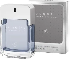 Bugatti Signature Grey Eau de Toilette da uomo 100 ml