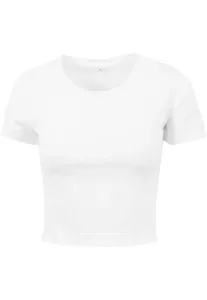 Women's Cropped T-shirt in white