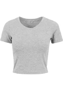 Women's T-shirt Cropped Tee grey