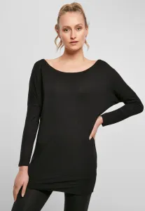 Women's viscose long sleeves in black