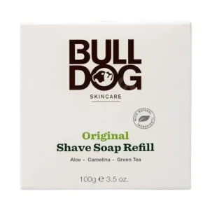 Bulldog Sapone da barba in una ciotola di bambù - ricarica (Original Shave Soap) 100 g