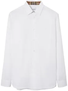 BURBERRY - Camicia In Cotone Con Logo #3083465