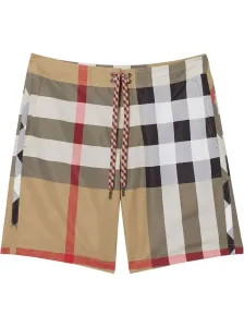 BURBERRY - Shorts Mare Con Motivo Check #2921947