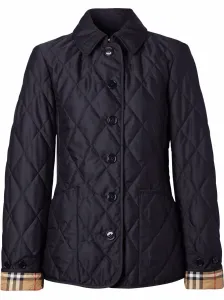 BURBERRY - Giacca Quilted Con Motivo Check