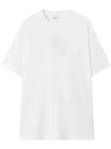 BURBERRY - T-shirt In Cotone
