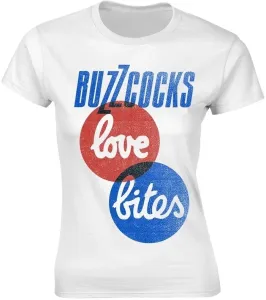 Buzzcocks Maglietta Love Bites White M