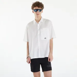 C.P. Company Short Sleeve Shirt Gauze White #3158741