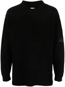 C.P. COMPANY - Lens Motif Cotton Sweater #2741462