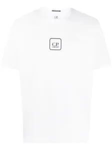 C.P. COMPANY - T-shirt In Cotone Con Logo #2314622