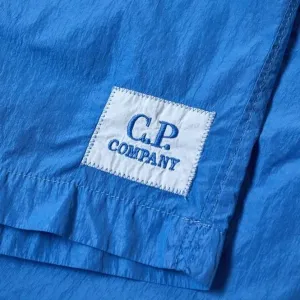 C.p Company Boys Logo Shorts Blue - 12Y BLUE