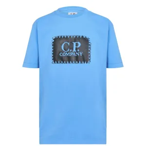 C.P Company boys Cotton Jersey T-shirt Blue - 12Y BLUE
