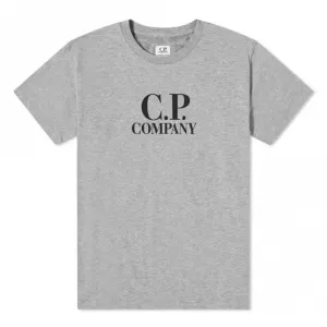 C.P Company Boys Goggle T-Shirt Grey - 12Y GREY