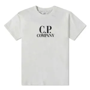 C.P Company Kids Logo Print T-shirt White - 2Y WHITE