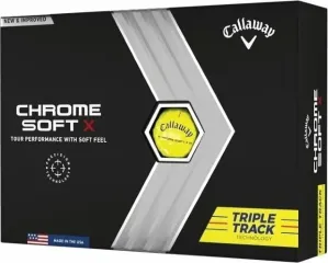 Callaway Chrome Soft X 2022 Yellow Triple Track