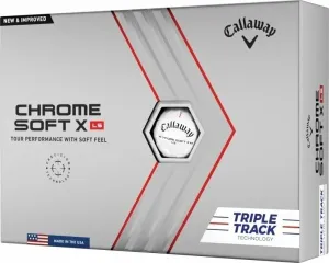 Callaway Chrome Soft X LS 2022 White Triple Track