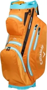 Callaway ORG 14 HD Orange/Electric Blue Borsa da golf Cart Bag