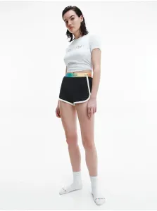 White and Black Women Pyjamas S/S Short Set Calvin Klein Underwear - Women #84555
