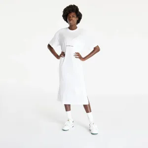 Calvin Klein Jeans Institutional Long T-Shirt Dress White #1094311