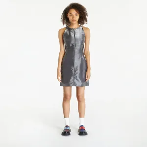 Calvin Klein Jeans Liquid Metal Zip-Through Dress Liquid Metal #2799641