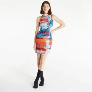 Calvin Klein Jeans Wrapping Cut Out Dress Multicolour #1378022