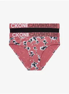 Set of two girly panties in black and pink Calvin Klein Un - unisex