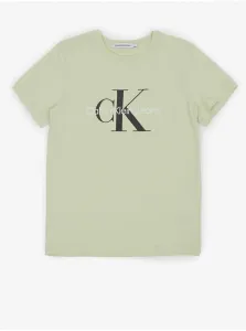 Light green girls' T-shirt Calvin Klein Jeans - Girls #1561572